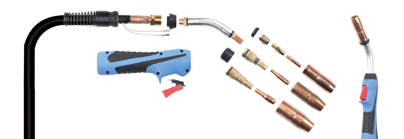 Miller M-25 Style MIG Gun Parts and Consumables