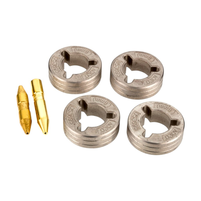 Miller four Roll V-Groove drive roll kit for .030" steel wire