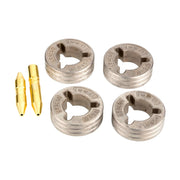 Miller four Roll V-Groove drive roll kit for .045" steel wire