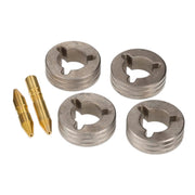 four roll V-Groove miller drive roll kit for .040" steel wire