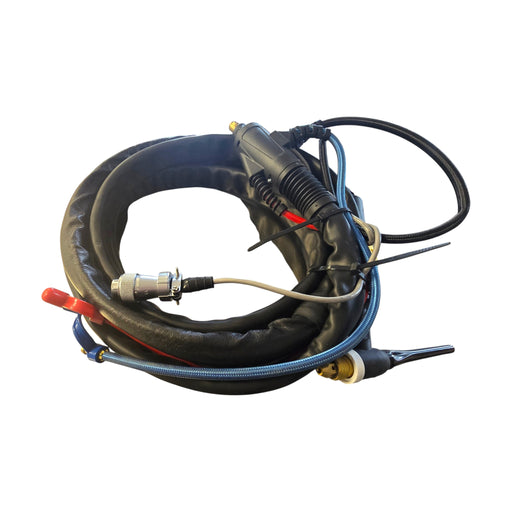 18SC TIG torch: water-cooled 12.5 foot leads for Canaweld welder