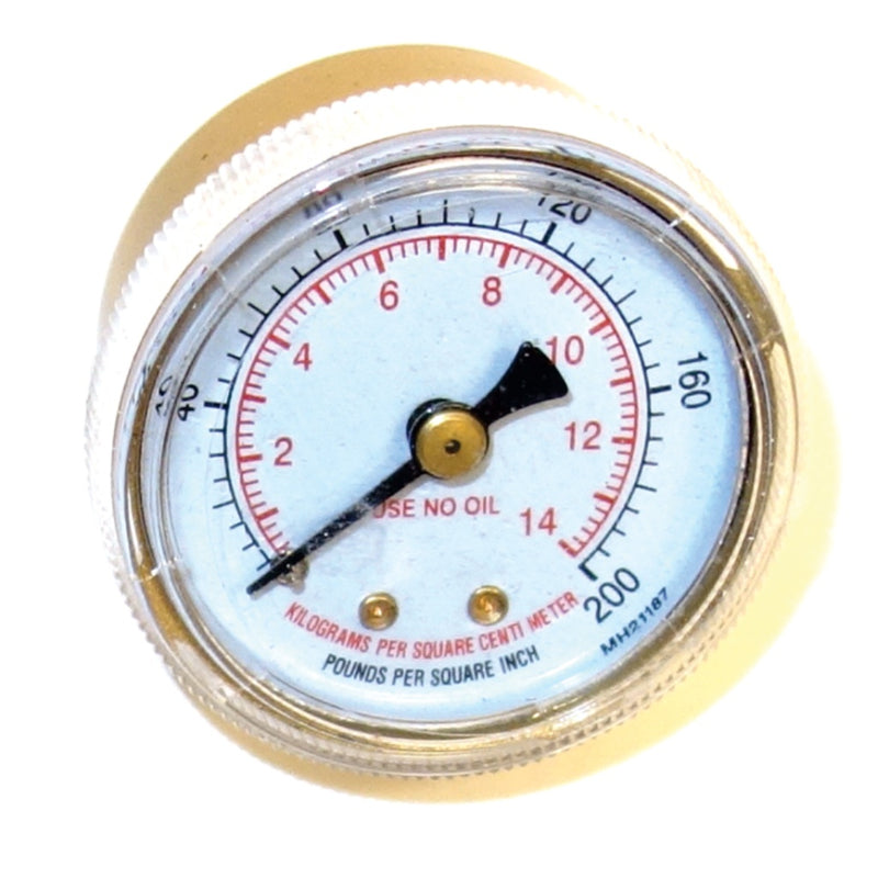 PowerWeld 1-1/2" Replacement Back Mount Gauges - 1/8" NPT - C Series