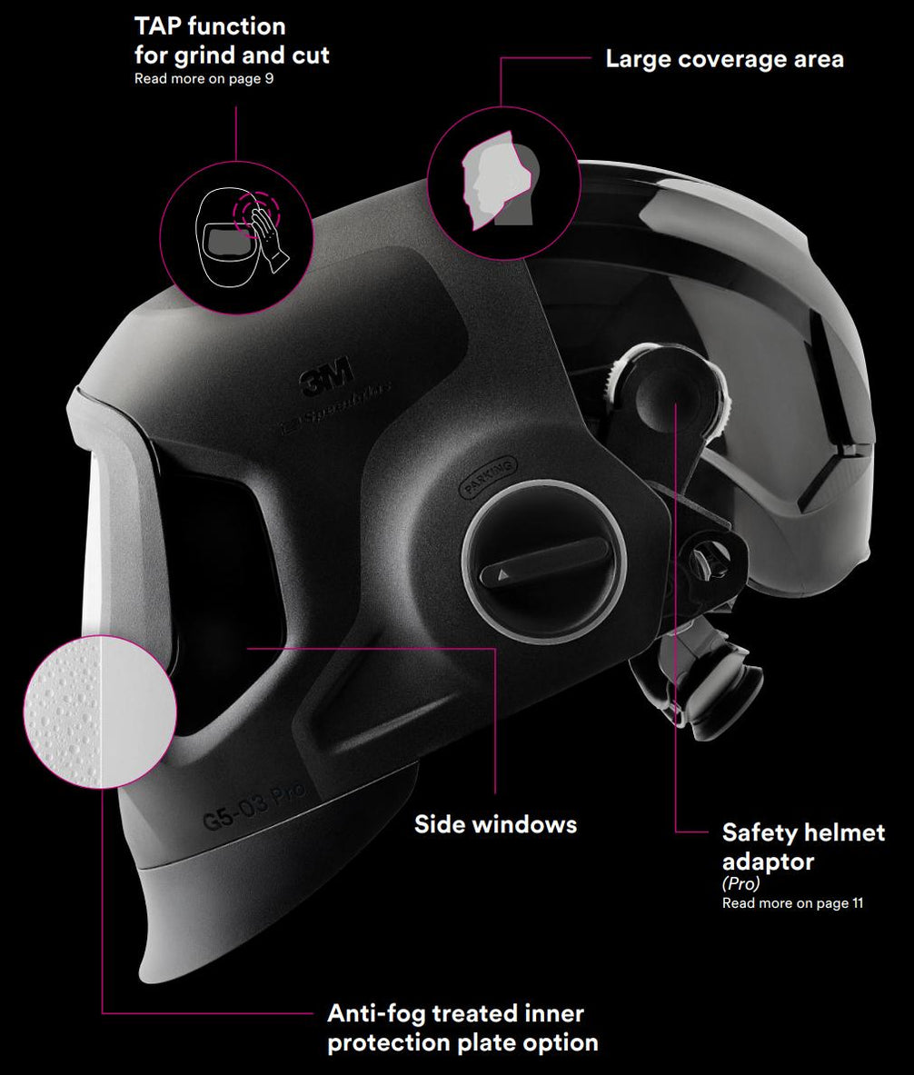 3M Speedglas G5-03 Pro AIR Schweißmaske, Ersatzschale Mit Luftkanal Und Front 632890 3M Speedglas G5-03 Pro AIR Schweißmaske, Ersatzschale Mit Luftkanal Und Front 632890
