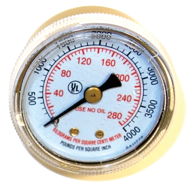 PowerWeld 1-1/2" Replacement Back Mount Gauges - 1/8" NPT - C Series