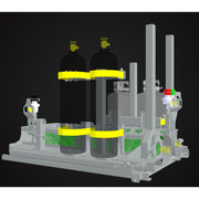 CAD rendering of alumareel 3600 skid