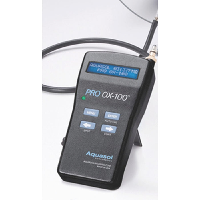 handheld monitor for aquasol pro ox-100 weld purge monitor