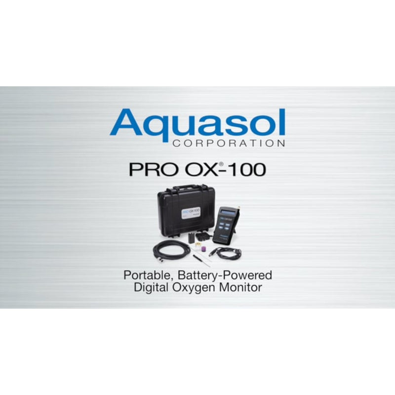 marketting image for aquasol pro ox-100 purge monitor kit