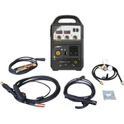 front view of arcraft mig welder with accessories laid out