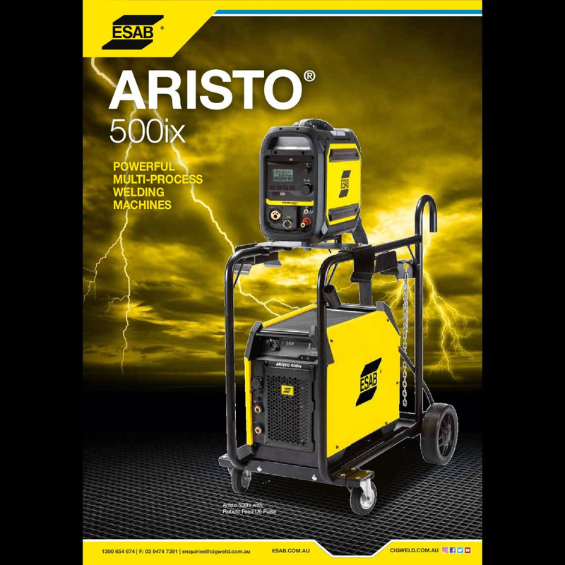 ESAB Aristo 500ix with the Robust Feed 