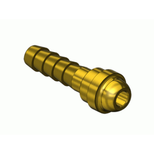 Hose barb nipple for 1/4" ID hose
