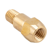 Isometric front view of Binzel Style M8 Recessed Tip Holder for Spray Arc MB 36 M8*28 142.0020