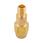 Bottom view of Binzel Style M8 Flush Tip Holder for Short Arc MB 36 M8*34 142.0024