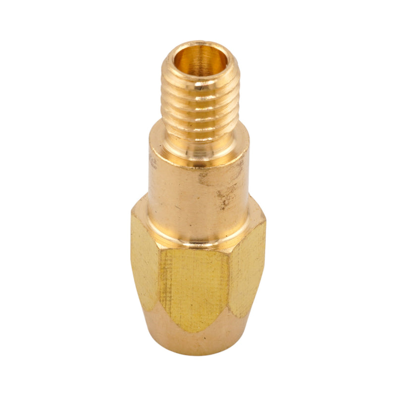 Bottom view of Binzel Style M8 Flush Tip Holder for Short Arc MB 36 M8*34 142.0024