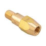Isometric front view of Binzel Style M8 Flush Tip Holder for Short Arc MB 36 M8*34 142.0024