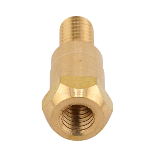 Front view of Binzel Style M6 Recessed Tip Holder for Spray Arc MB 24 M6*26 142.0003