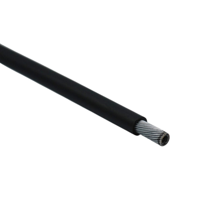 high flex bulk wire feeding conduit with no quick connect installed