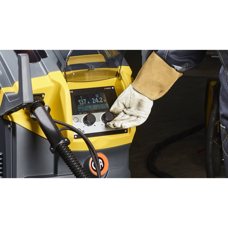 changing settings on cea dogma mig welder