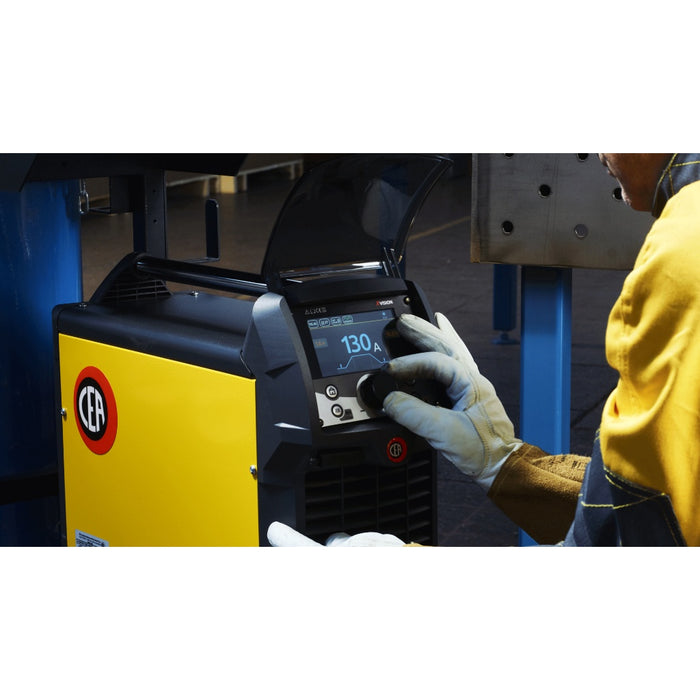 high resolution display controls of cea matrix x tig welder