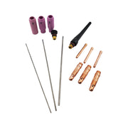 CK Worldwide accessory kit 3 cups, 2 back caps, Collet, Collet body and tungsten