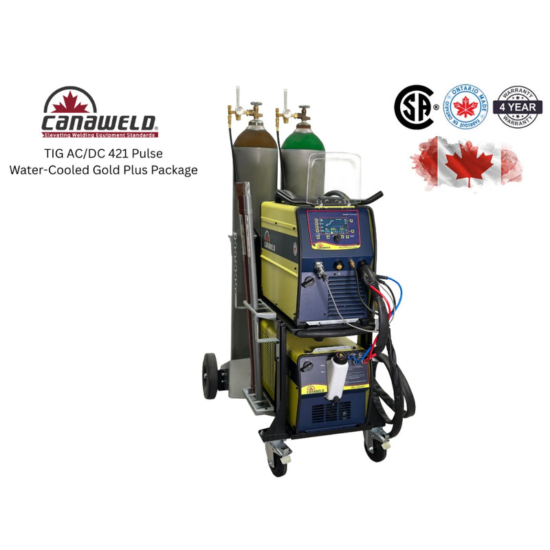 400 Amp ACDC TIG Welder on Cart
