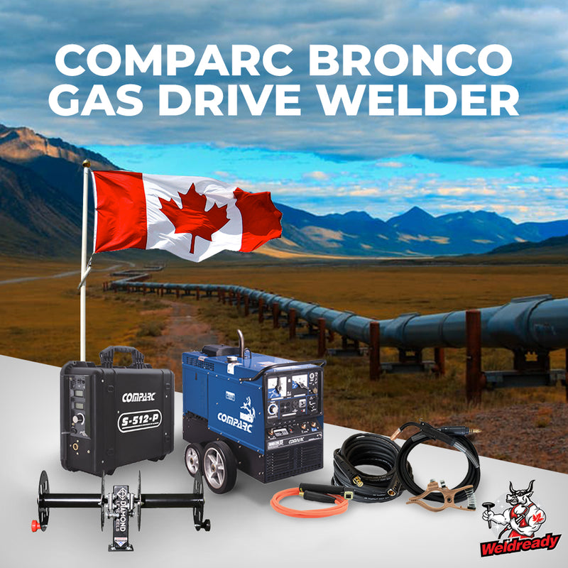 Comparc Bronco Gas Drive Welder POWERHOUSE PACKAGE