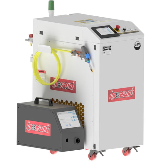 Crossfire water cooled handheld industrial laser welder