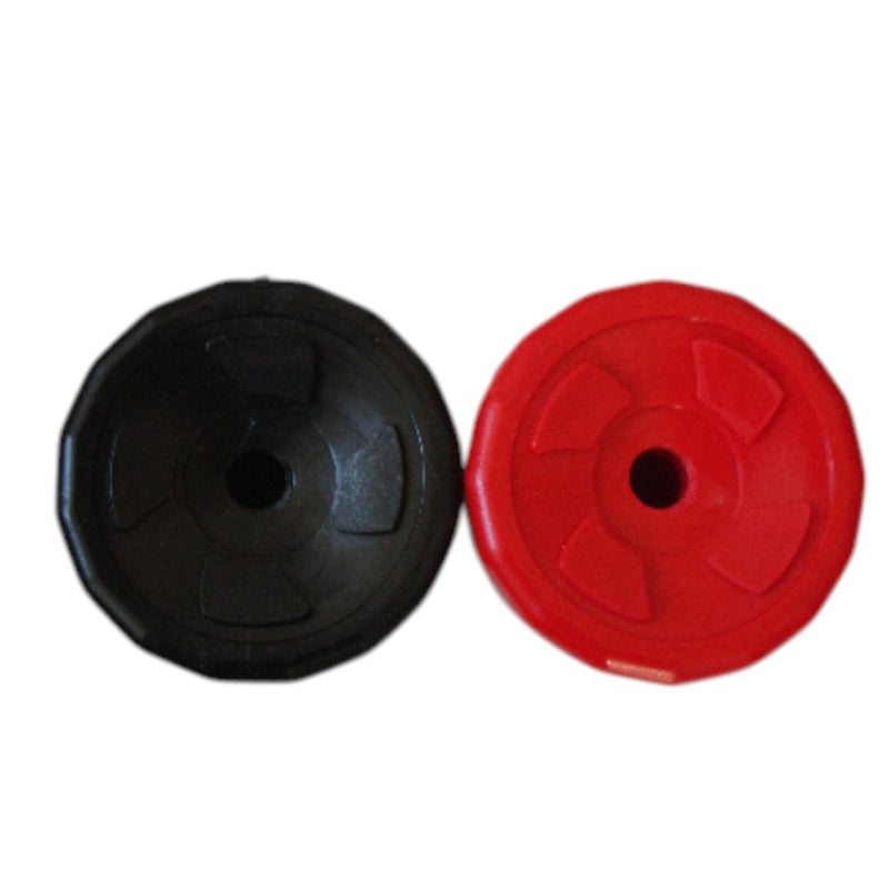 one black and one red replacement knob for repairing diamond lead reels