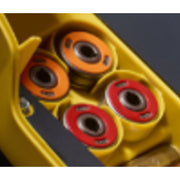 close up of drive roll storage 