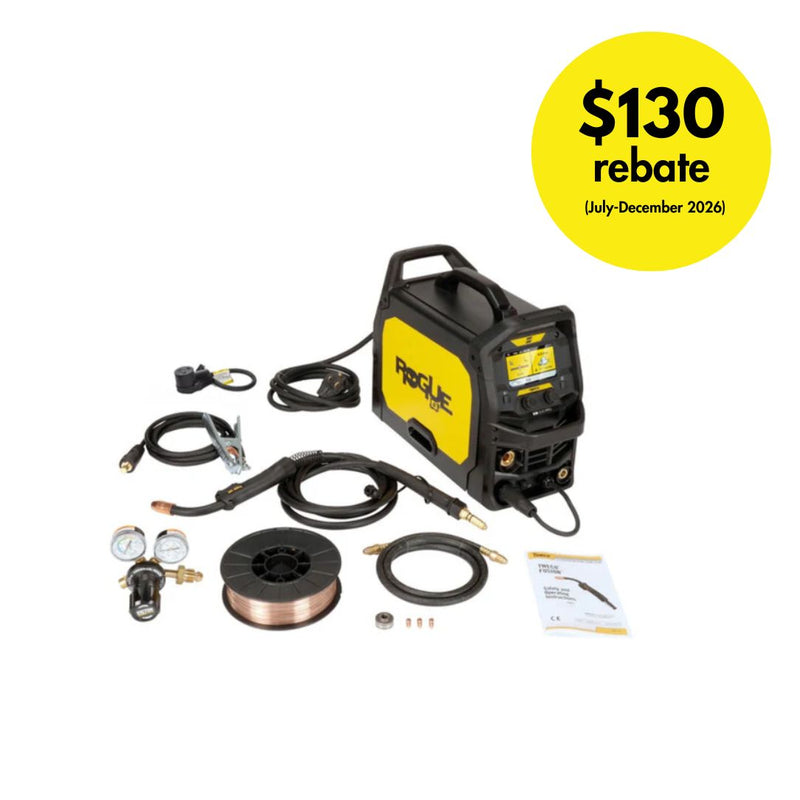 ESAB EM 210 pro mig welder with full package $130 rebate 