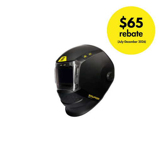 ESAB SAVAGE A50 LUX WELDING HELMET $65 Burn and Earn rebate