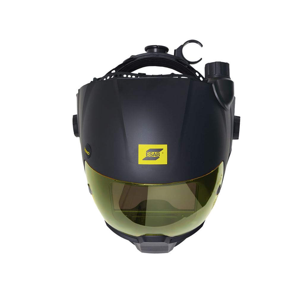 Casco Saldatura ESAB Sentinel A60 - Nero, Nylon Alto Impatto, Campo Visivo 11.8x7.1 Cm, Design Piatto - Foto 6
