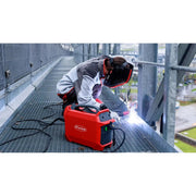 welder repairing a bridge using fronius ignis