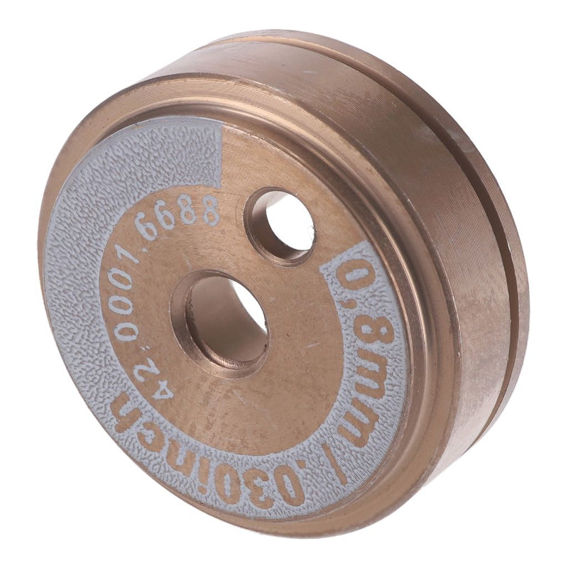 white drive roll for fronius transsteel using 030 steel wire