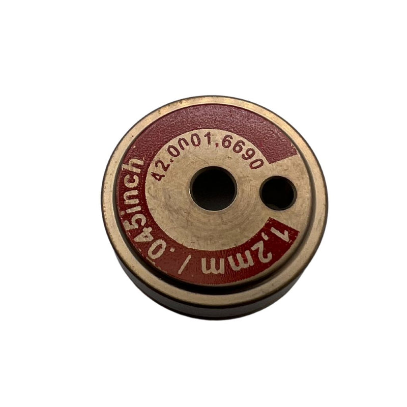 red drive roll for fronius transsteel 2200c using 045 hard wire