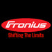 Fronius logo in red shifting the limits