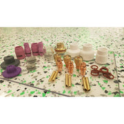 contents of the furick cup starter kit laid out on the table