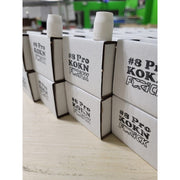 A series of boxes full of #8 ceramic tig cups