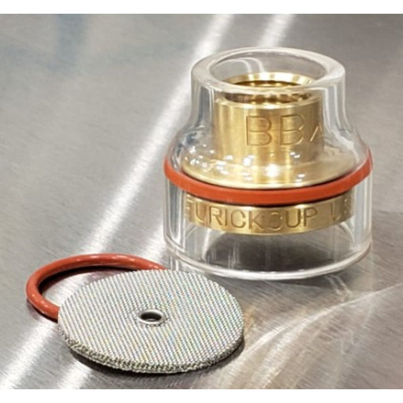 Furick BBW SG-19 #16 Glass Cup W/ Titanium Cover