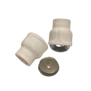 two side by side white ceramic cups with fupa 12 on the side and a gas diffuser in front