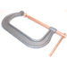 heavy duty c clamp with copper spindle