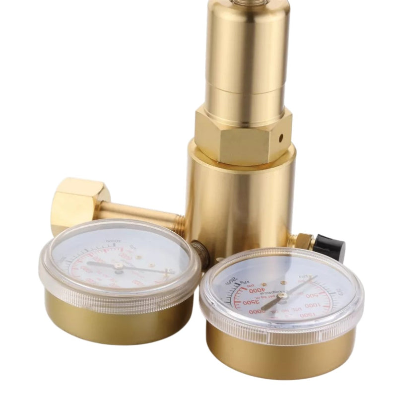 high pressure nitrogen regulator facing up