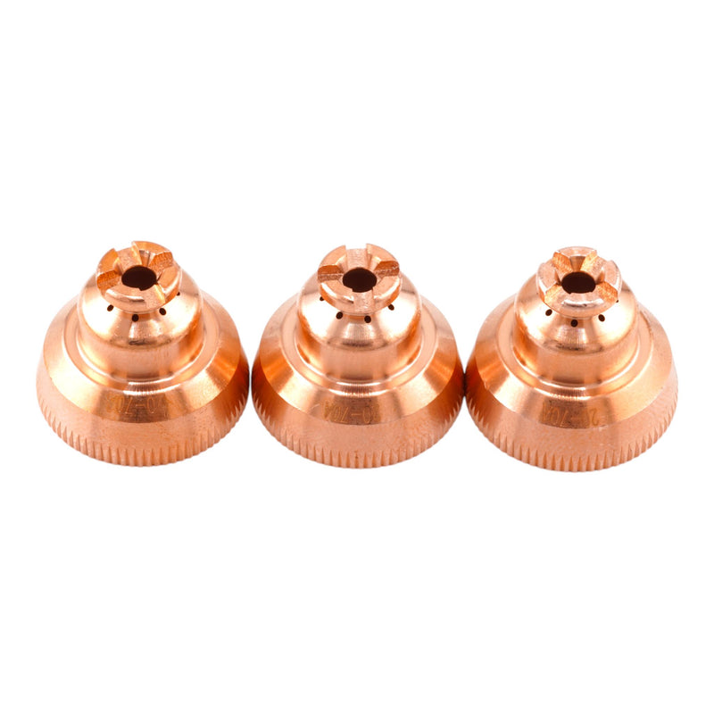 Group of 3 Hypertherm 220674 Handheld shield all showing top view