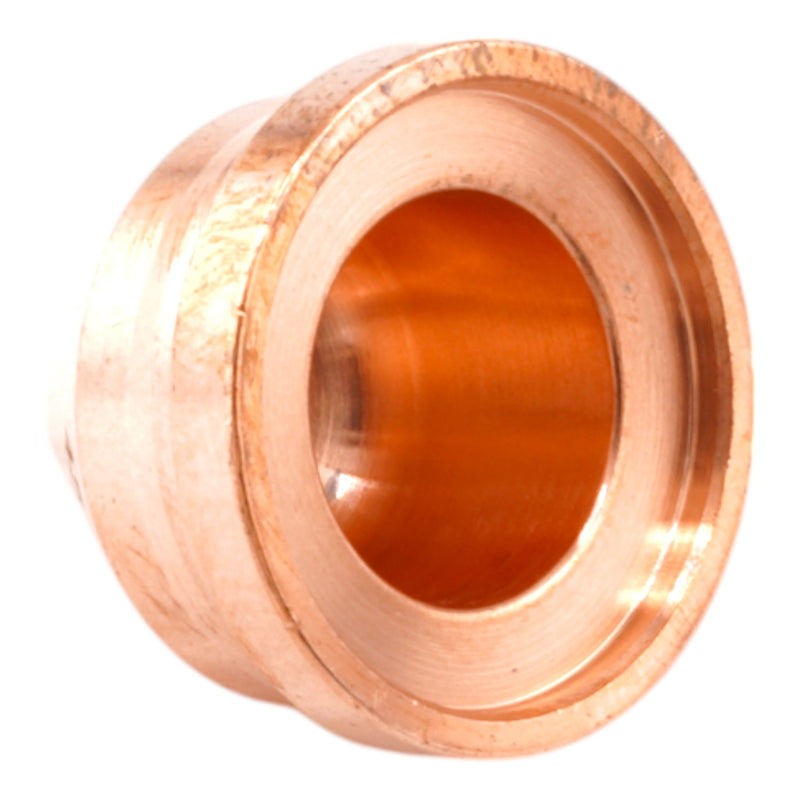 Single Hypertherm 420158 Nozzle Angled showing the back view