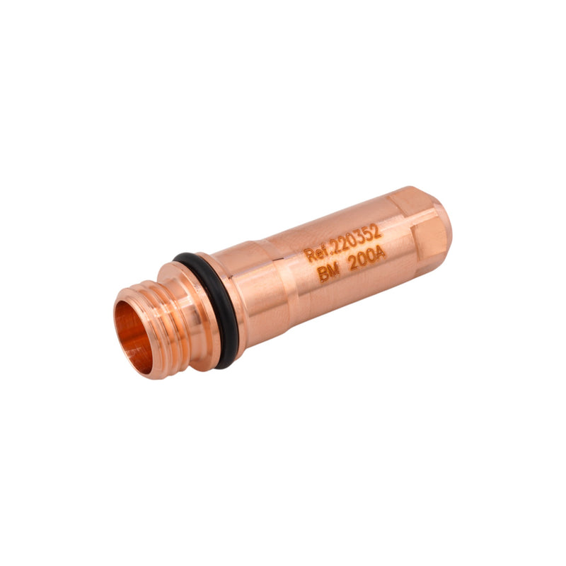 Isometric rear view of Intellicut brand Hypertherm® style electrode 220666