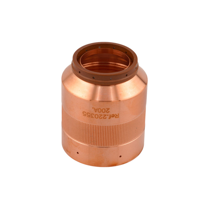 Bottom view of Intellicut Brand Hypertherm® Style 200A Retaining Cap - 220355-i