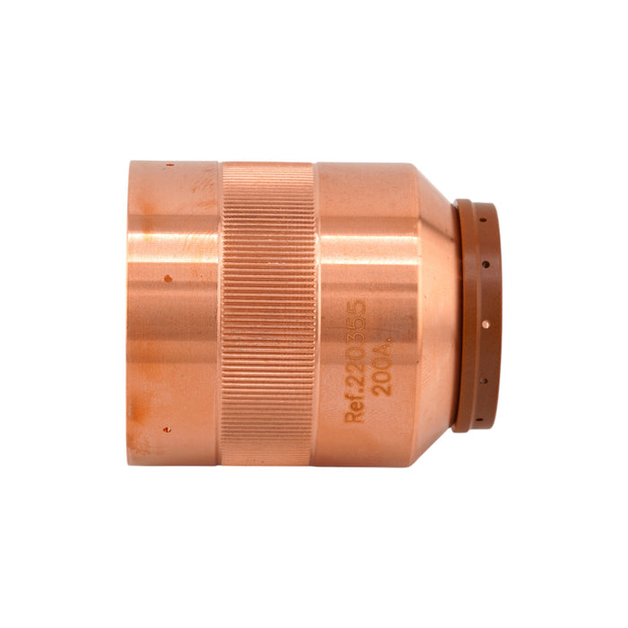 Side view of Intellicut Brand Hypertherm® Style 200A Retaining Cap - 220355-i