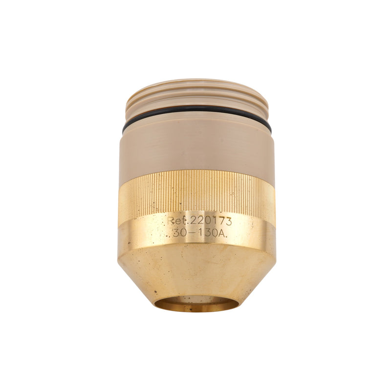 Bottom view of Intellicut brand Hypertherm® style 30/130A Shield Cap - 220173-i