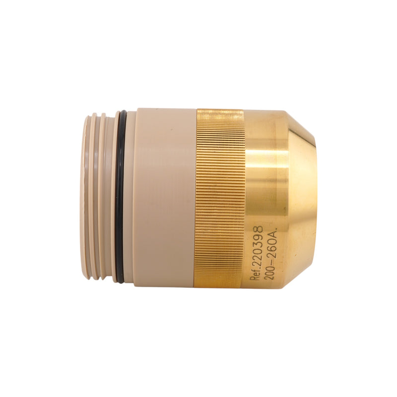 Side view of Intellicut brand Hypertherm® style 200/260A Shield Cap - 220398-i