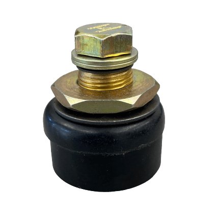 back end fasteners on dinse 25 panel receptacle