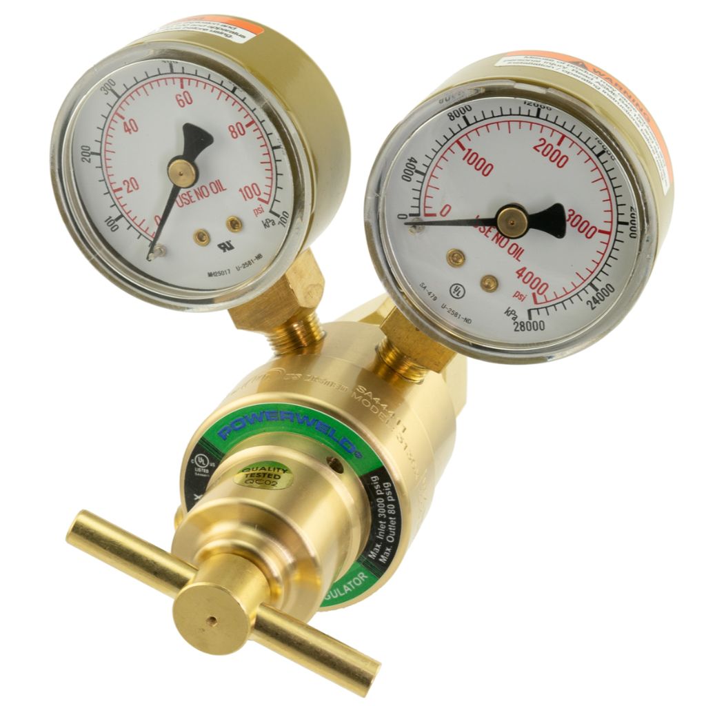 Powerweld Light Duty Oxygen Regulator - 313OX — Weldready